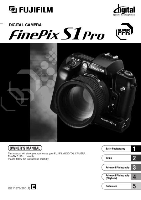 FinePix S1 Pro Manual - Sensor Cleaning
