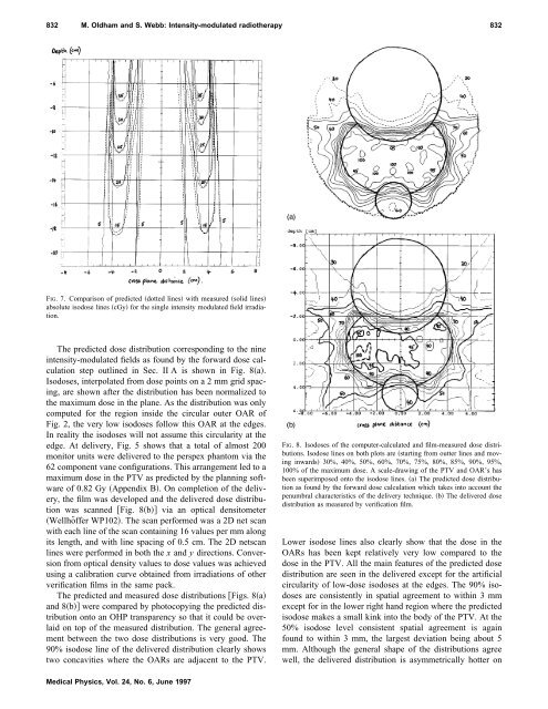 Intensity-modulated radiotherapy by means of static tomotherapy: A ...