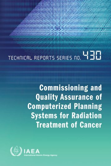 trs430 commissioning and quality assurance of computerized ...