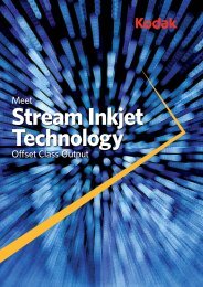 Meet Stream Inkjet Technology - Kodak
