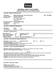 MATERIAL SAFETY DATA SHEET - DigitalTruth Photo Source