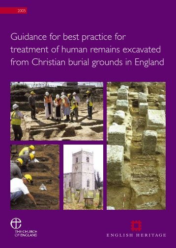 Human Remains Excavated from Christian Burial ... - English Heritage