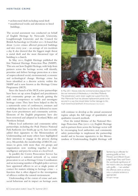 Conservation Bulletin 70 | PDF - English Heritage