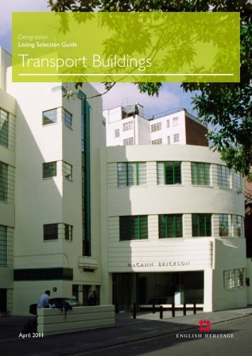 Designation Listing Selection Guide: Transport ... - English Heritage