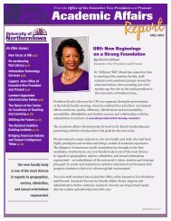 Download the Fall 2013 Academic Affairs Newsletter - University of ...