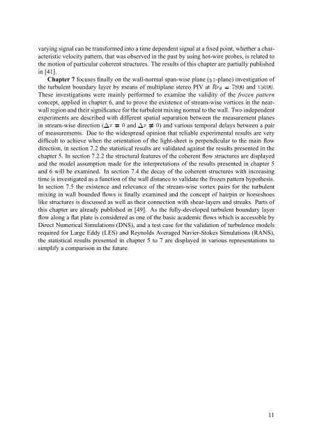 The significance of coherent flow structures for the turbulent mixing ...