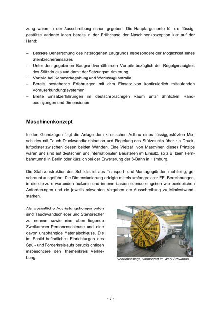 Der City Tunnel Leipzig: Sicherheitsaspekte beim Tunnelvortrieb
