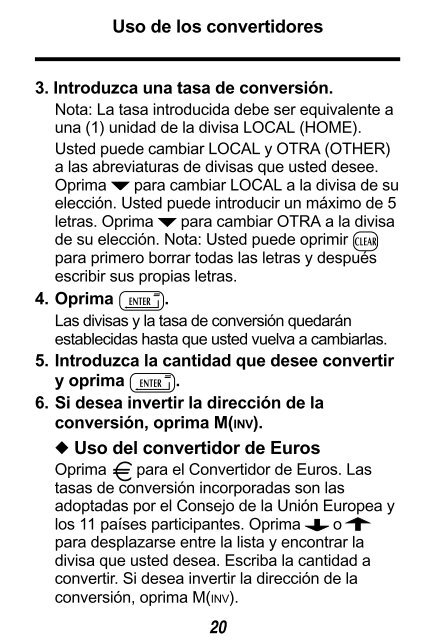 EURO INTERPRETER - Franklin Electronic