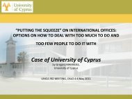 Gregory Makrides, University of Cyprus, Putting the ... - UNICA