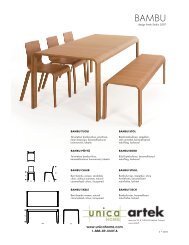 design Artek Studio 2007 BAMBU TUOLI Taivutettua ... - Unica Home