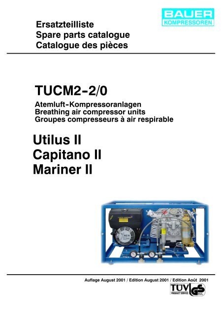 TUCM2--2/0 Utilus II Capitano II Mariner II