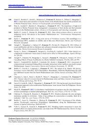 Publications indexed journals - Université de Nice Sophia Antipolis