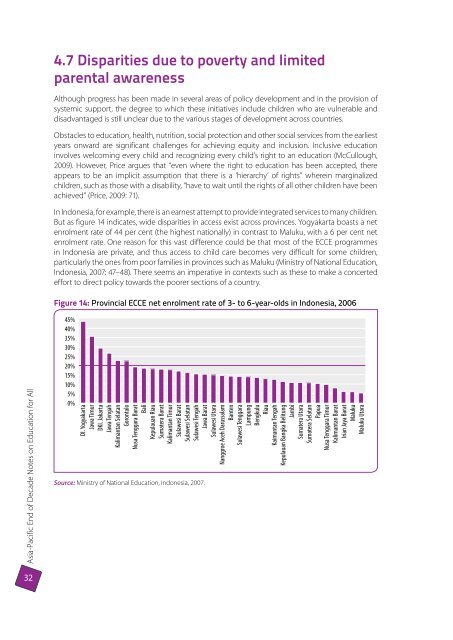 EFA Goal 1: Early childhood care and education; Asia ... - Unicef