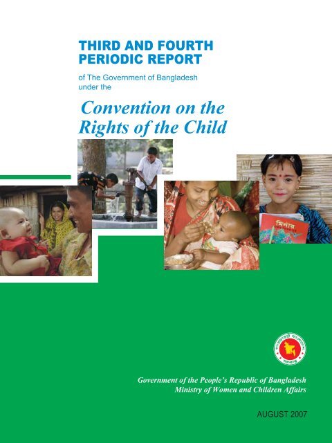 Third and Fourth Periodic Report on CRC - Unicef