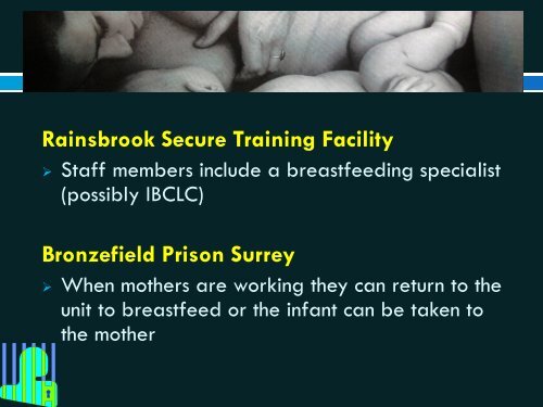 Breastfeeding Behind Bars: Breaking the cycle of ... - Unicef UK