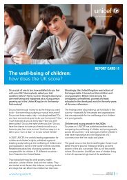 short version of the report for young people - Unicef UK