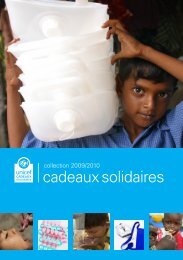 cadeaux solidaires - Le shop de l'UNICEF Luxembourg