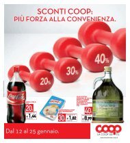 SCONTI COOP: - Unicoop Tirreno
