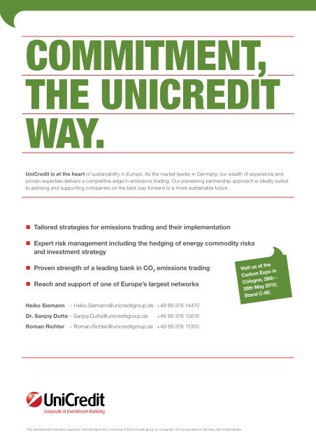 CREDENTIALS - UniCredit Group