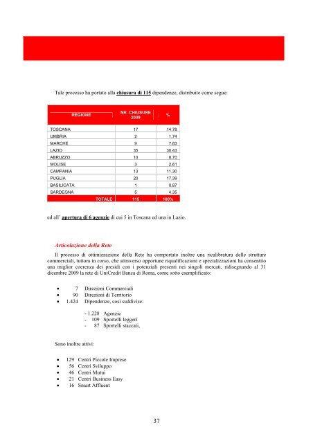 PiÃ¹ semplicitÃ . Ã facile con UniCredit. Bilancio 2009 - UniCredit Group