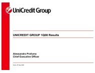 Download presentation - UniCredit Group