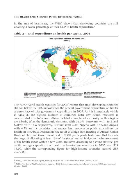 Biomedical Research in Developing Countries - UNICRI