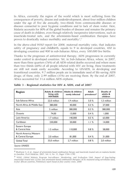 Biomedical Research in Developing Countries - UNICRI