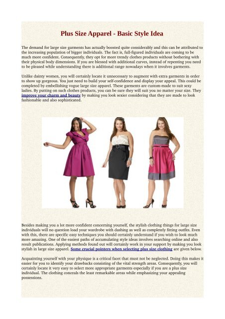 additional plus size clothing