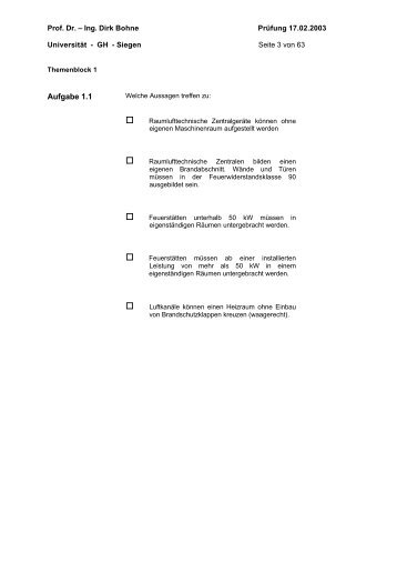 Musterfragen zur Klausur - Unics.uni-hannover.de