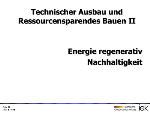 Grundlagen Energie - Unics.uni-hannover.de