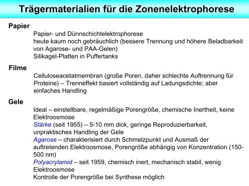 Elektrophorese - Unics.uni-hannover.de - Leibniz UniversitÃ¤t ...