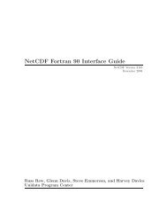 in NetCDF Fortran 90 - Unidata - University Corporation for ...