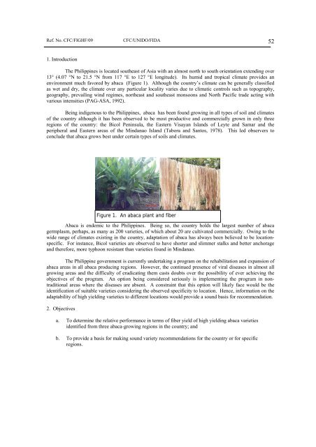 ABACA Activities in the Philippines - Unido