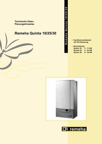 Remeha Quinta 10/25/30