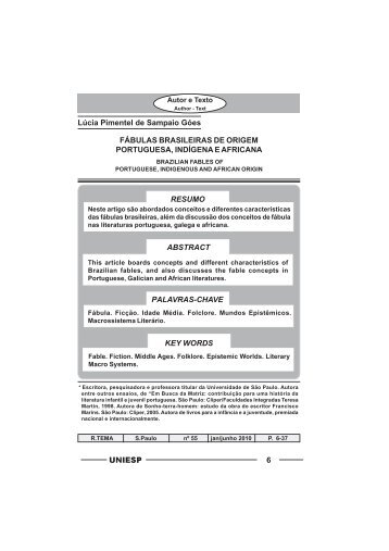 LÃºcia Pimentel de Sampaio GÃ³es - UNIESP