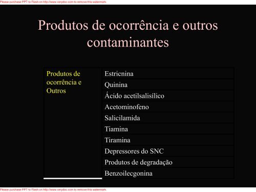 Crack: propriedades fÃ­sico- quÃ­micas - Unifesp