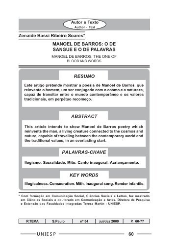 Zenaide Bassi Ribeiro Soares - UNIESP