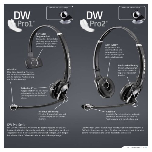 Headset DW Pro - PCS