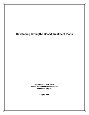 Developing Strengths-Based Treatment Plans - Unified-solutions.org