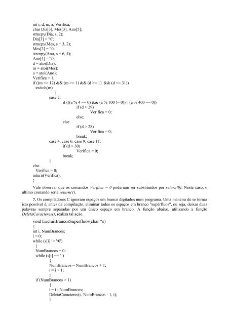 Aprendendo a Programar Programando em Linguagem C - FSM