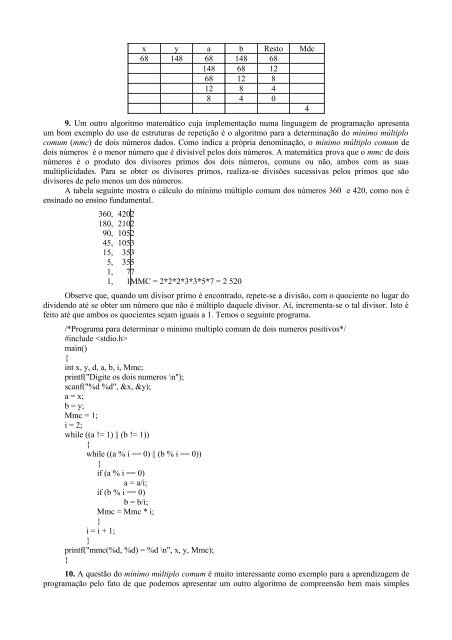 Aprendendo a Programar Programando em Linguagem C - FSM