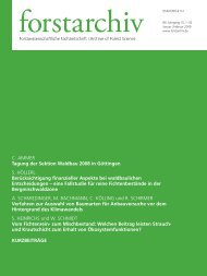 C. Ammer Tagung der Sektion Waldbau 2008 in GÃ¶ttingen S. HÃ¶llerl ...