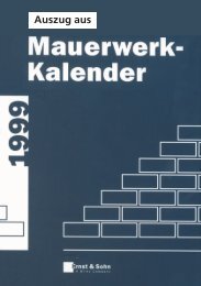 Mauerwerk-Kalender 1999 (PDF; 487 KB) - Unika