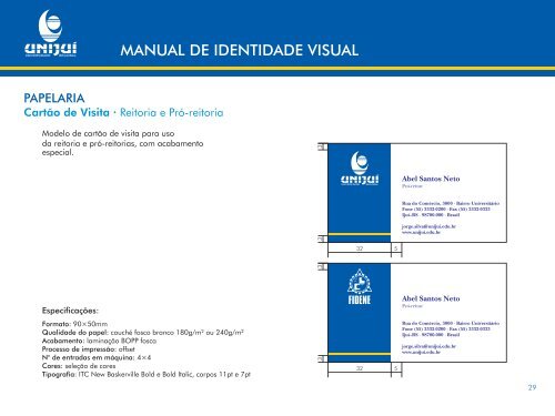 Manual de identidade visual completo - UnijuÃ­
