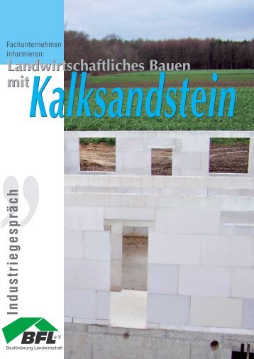 Landwirtschaftliches Bauen Landwirtschaftliches ... - Kalksandstein