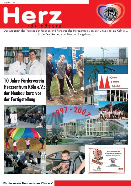 10 Jahre FÃ¶rderverein Herzzentrum KÃ¶ln e.V.: der Neubau kurz vor ...