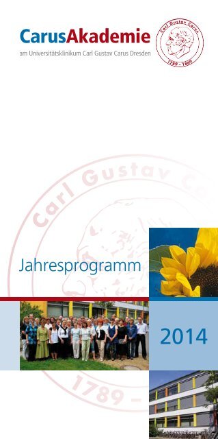 Jahresprogramm 2014 - Universitätsklinikum Carl Gustav Carus