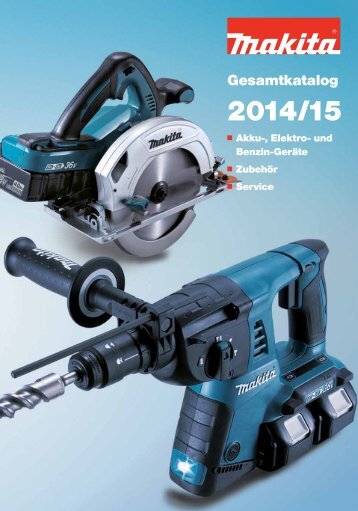 Makita Elektrowerkzeuge 2014/15