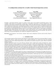 A configuration assistant for versatile vision-based inspection systems