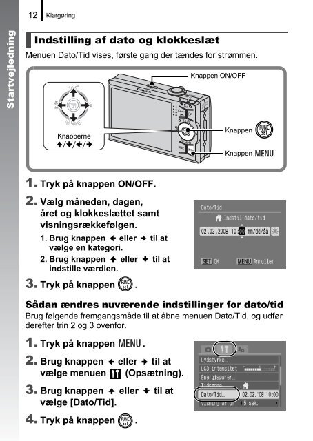 Brugervejledning til kamera - Canon Europe